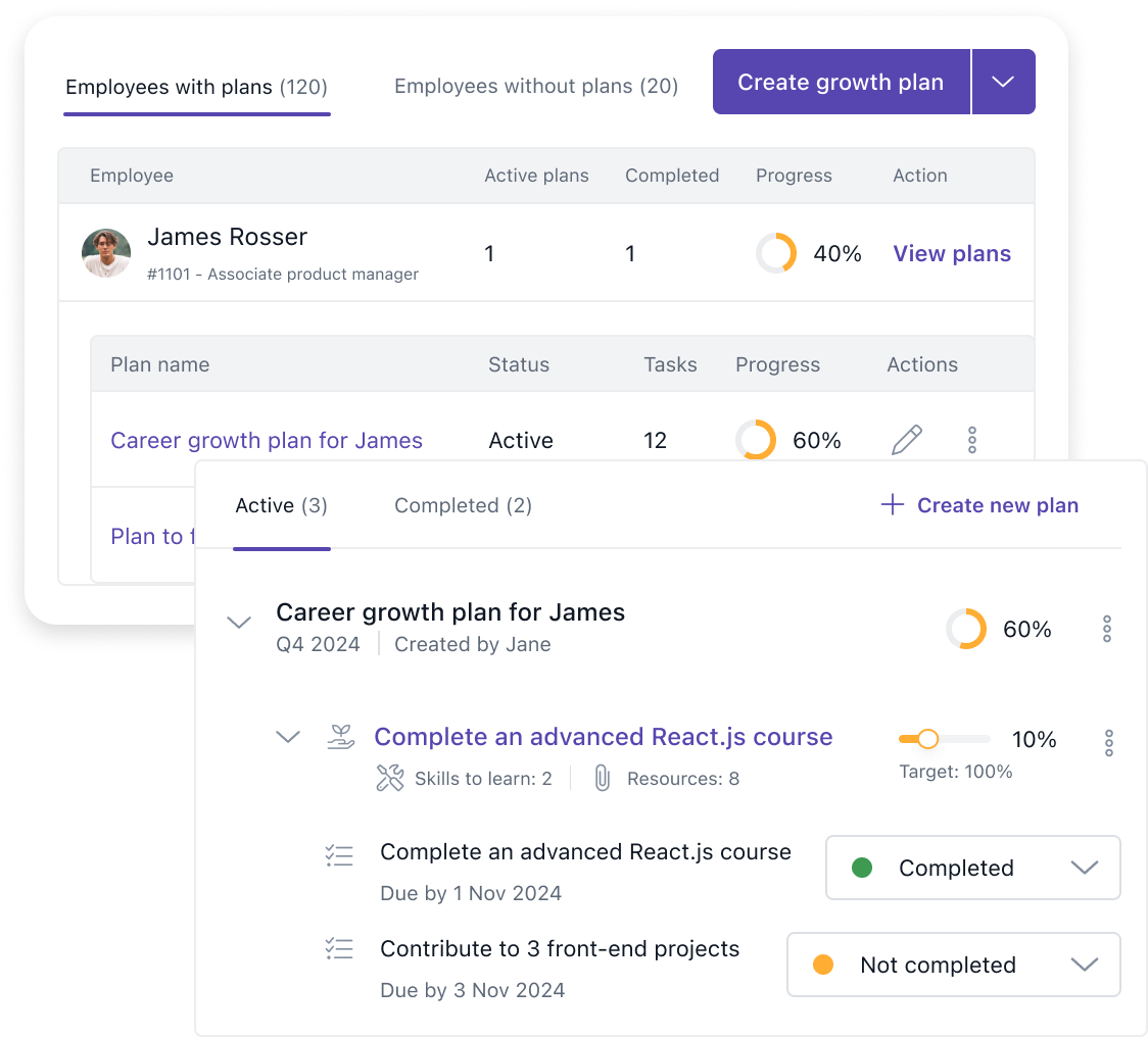 Turn skill gaps into growth maps—personalized and powerful