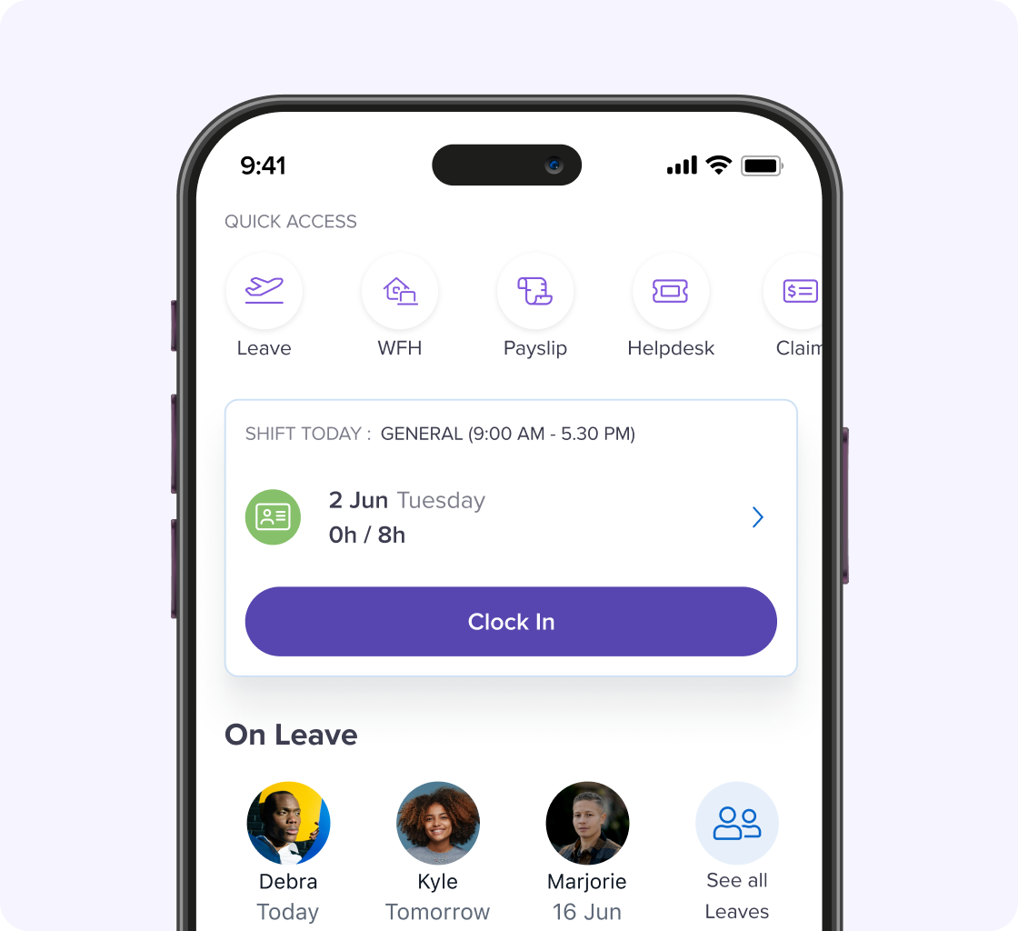 Flexible, on-the-go actions