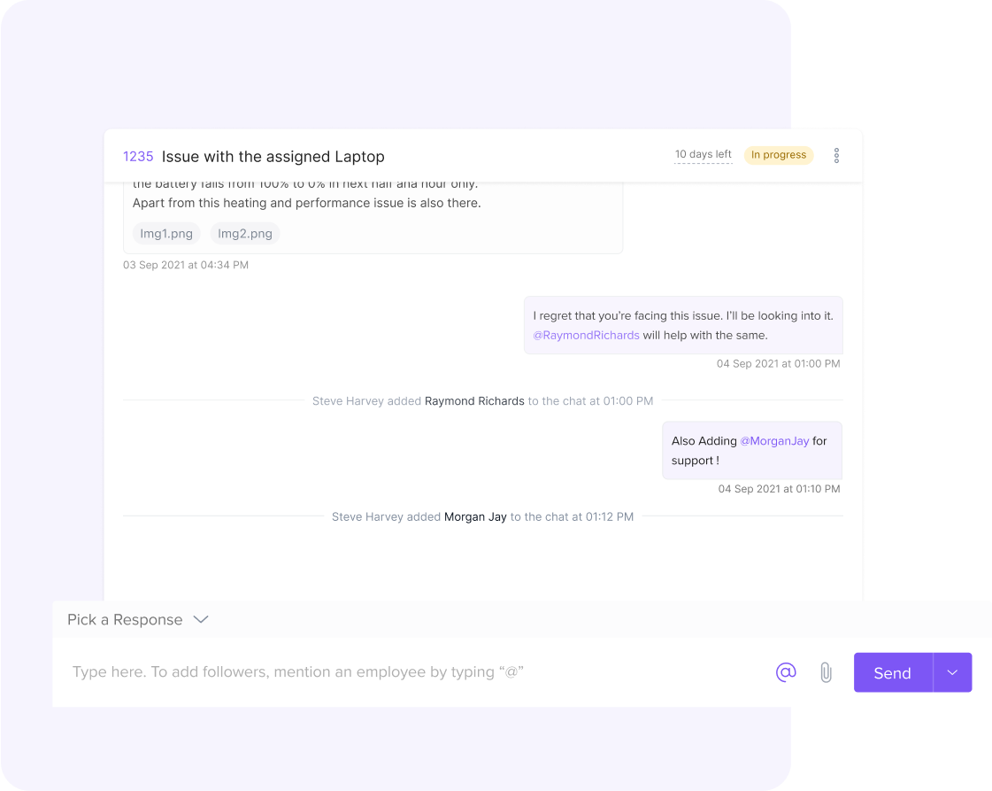 From request to resolution—
<br class="d-none d-lg-block"> all in one place