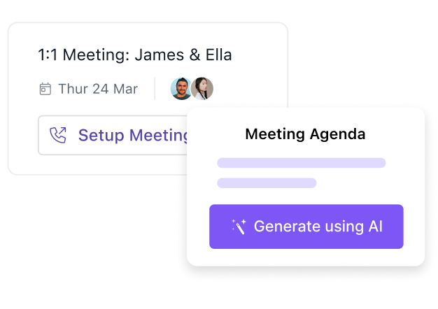 one on one meting scheduler