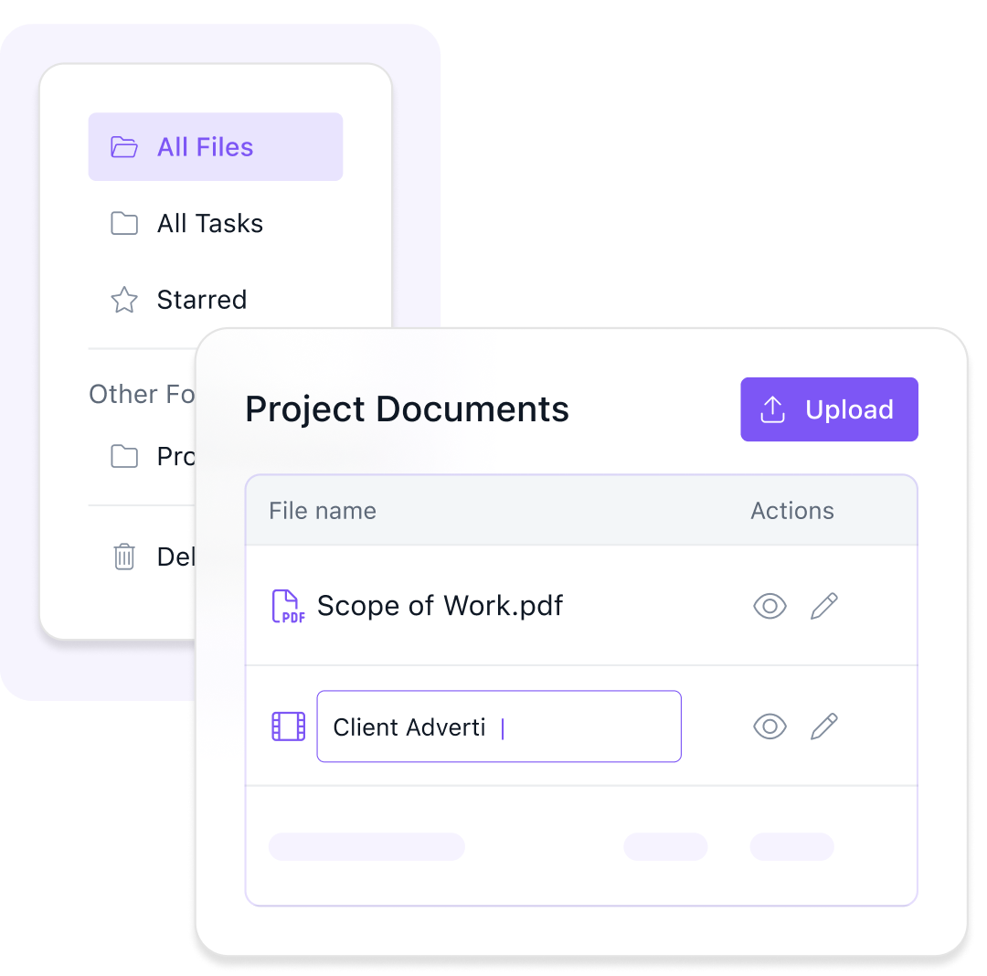 Manage all your project information at one place