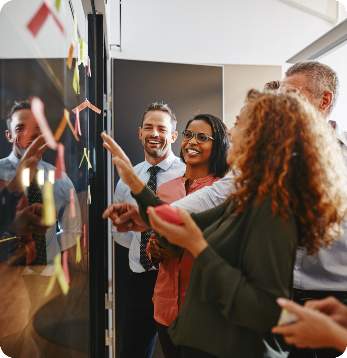 Our values: We believe in making work better for all