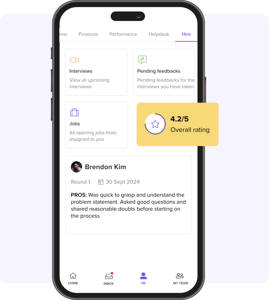 Hire on the go with the Keka Mobile App