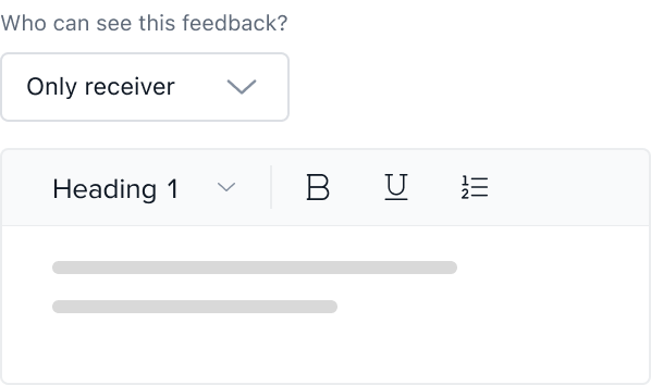 personal feedback with keka