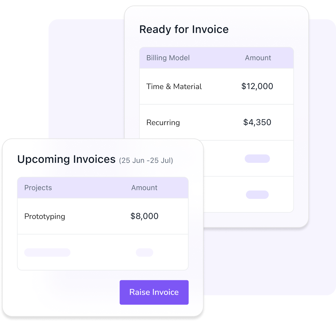 Billing that works for every project type 