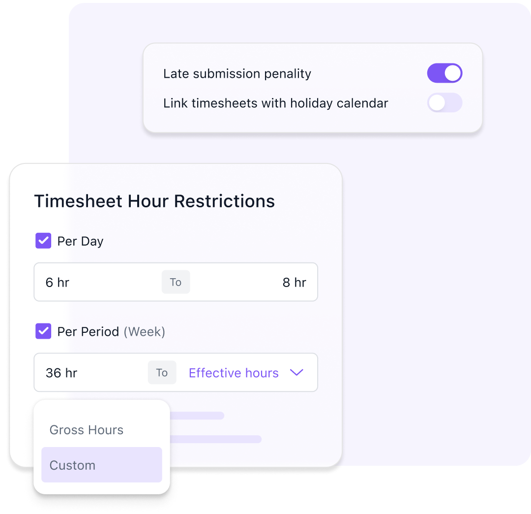 Keep timesheets compliant—without playing time police